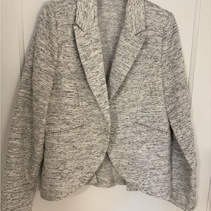 Amanda & Chelsea Black and White Textured Blazer